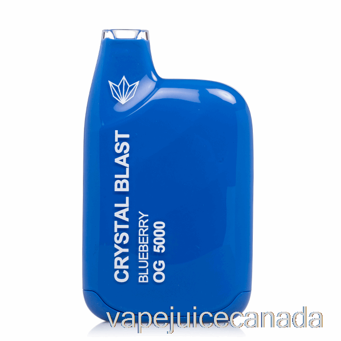 Vape Disposable Canada Crystal Blast OG5000 Disposable Blueberry